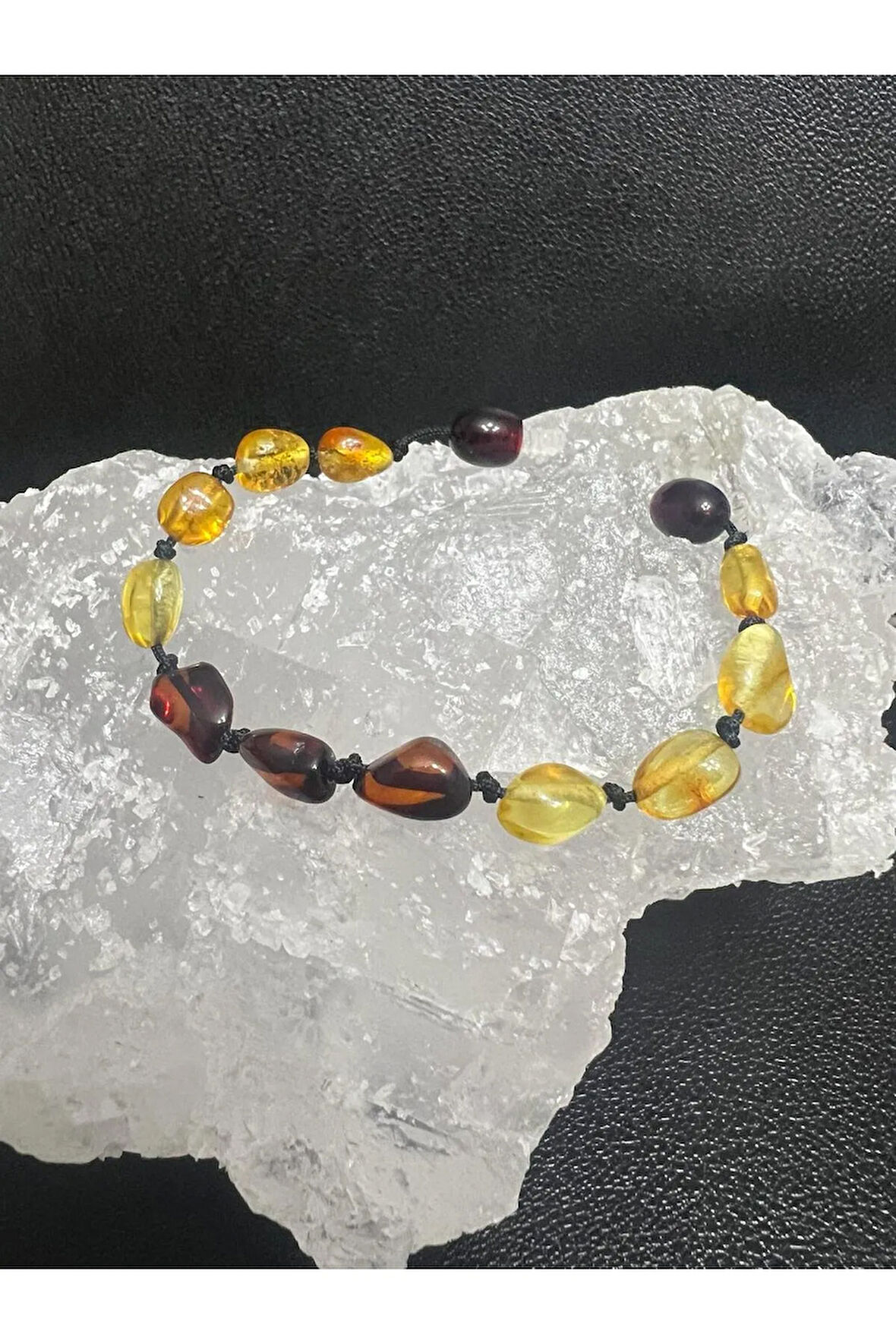 Sertifikalı Kehribar Multicolor Bebek Bileklik Sürpriz Hediyeli