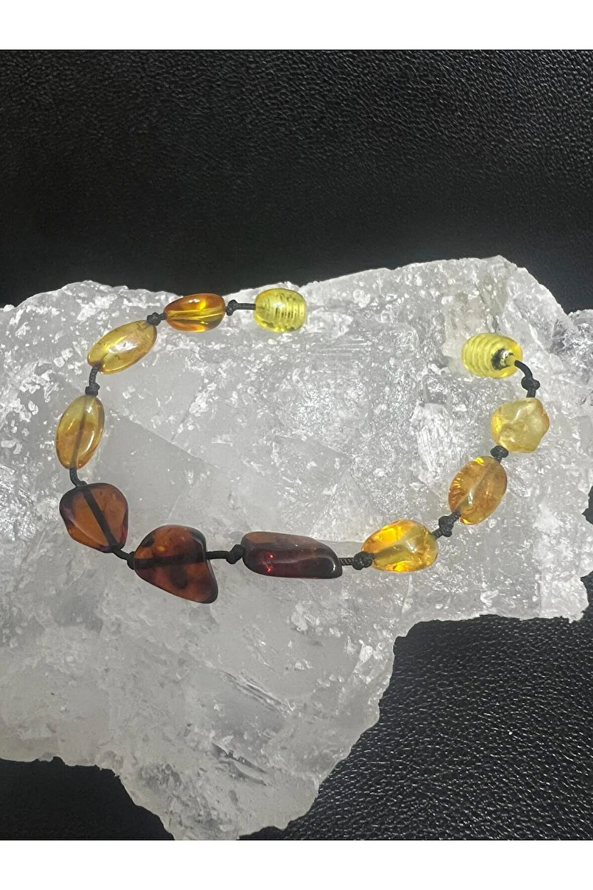 Sertifikalı Kehribar Multicolor Bebek Bileklik Sürpriz Hediyeli