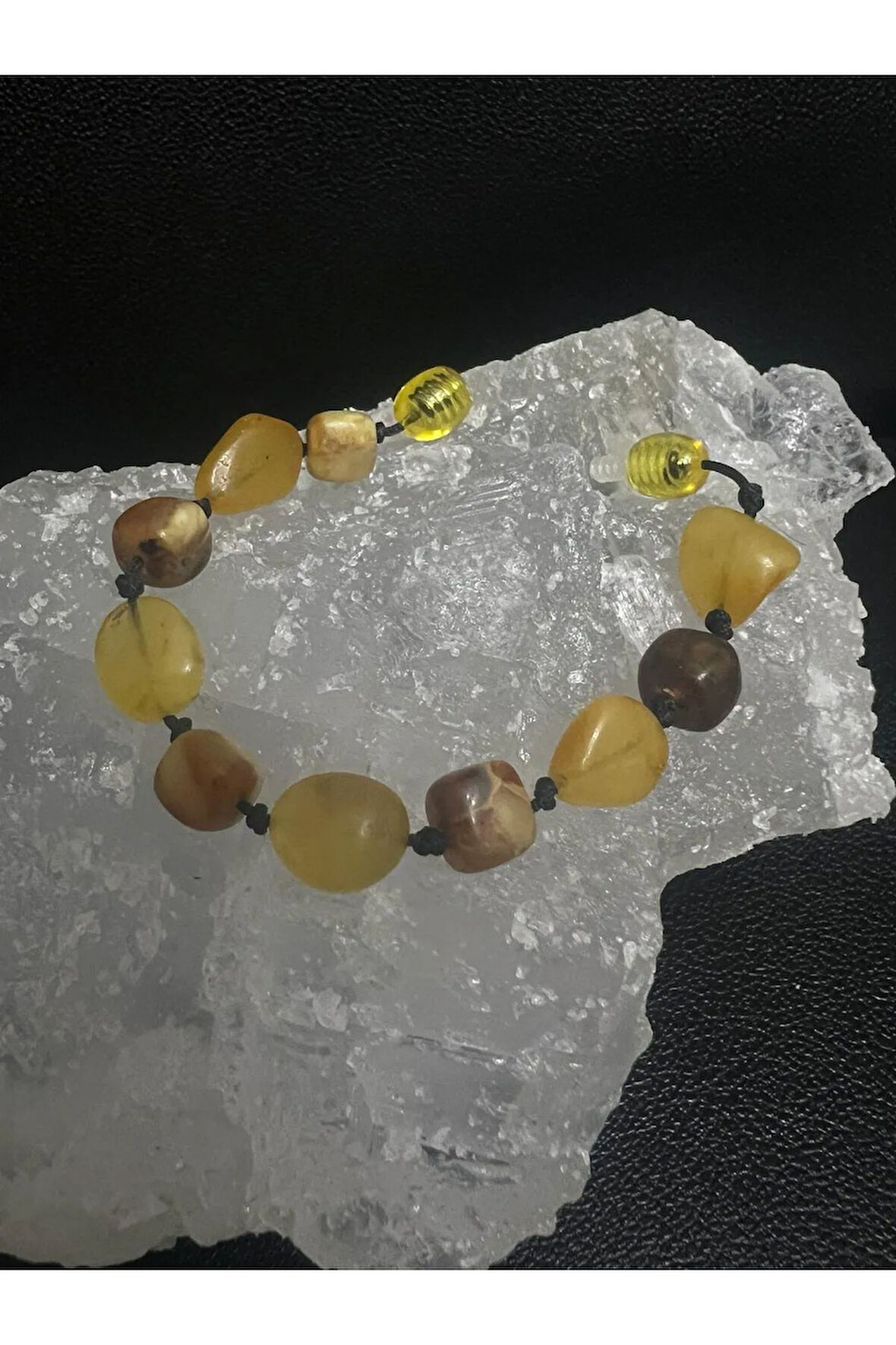 Sertifikalı Kehribar Multicolor Bebek Bileklik Sürpriz Hediyeli