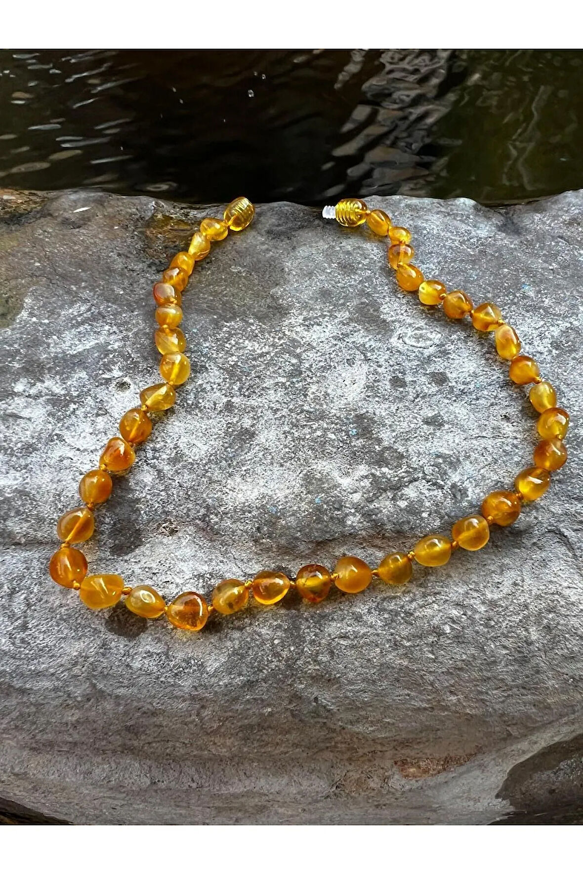 Sertifikalı Kehribar Bebek Diş Kolyesi