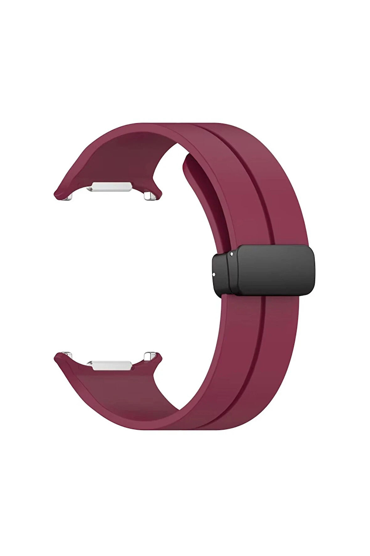 Watch 7 Ultra KR418 Tender Silikon Kordon - Bordo-(5796)