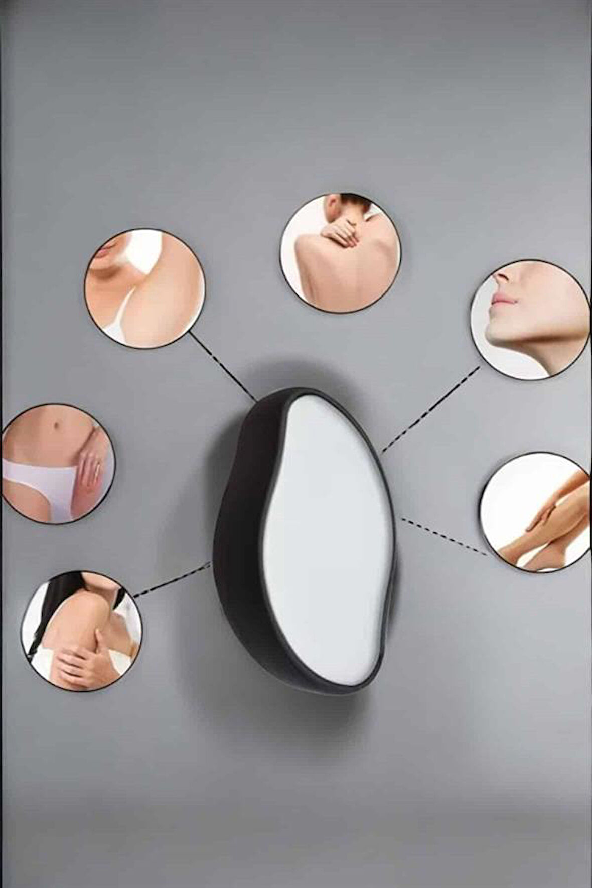 Crystal Eraser Epilasyon Aleti Tüy Silgisi Tüy Alıcı Kristal Epilatör Ağda