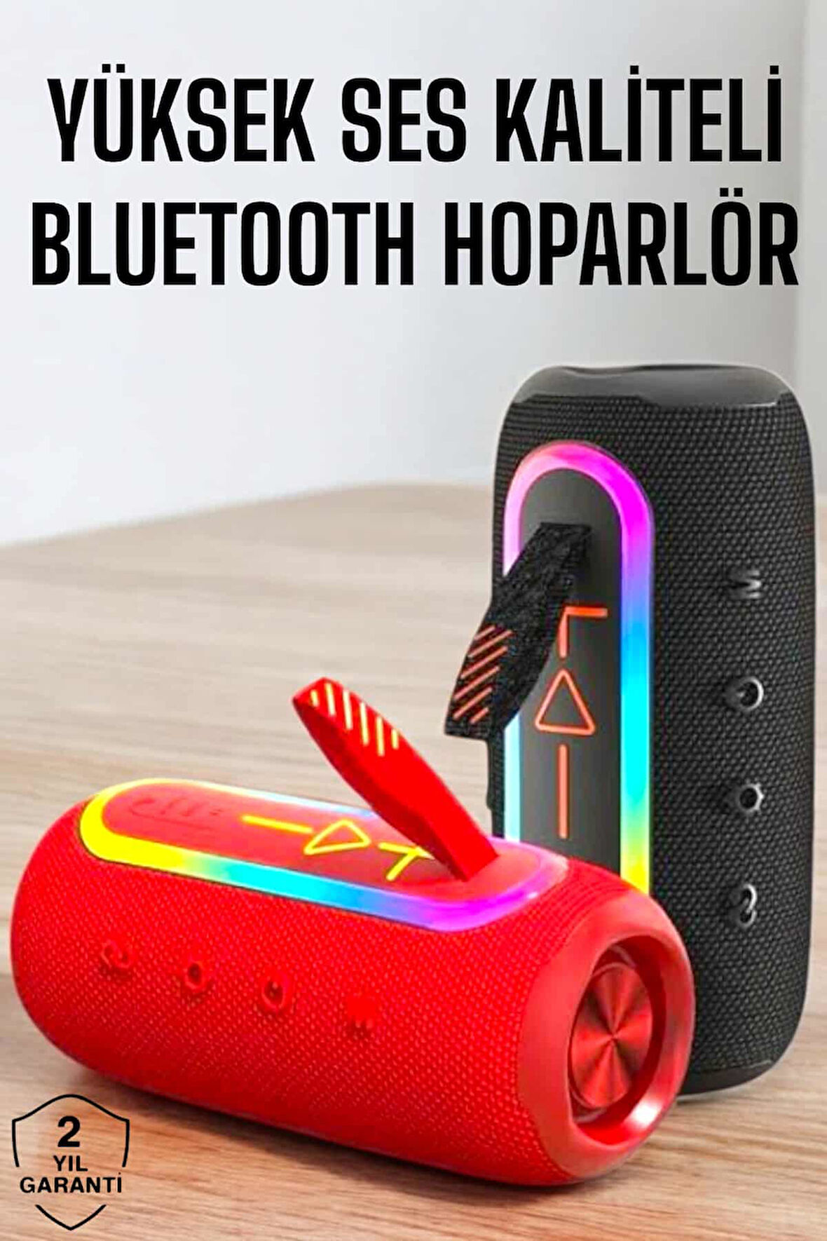 Kablosuz Bluetooth Hoparlör Uzun Pil Ömrü Taşınabilir