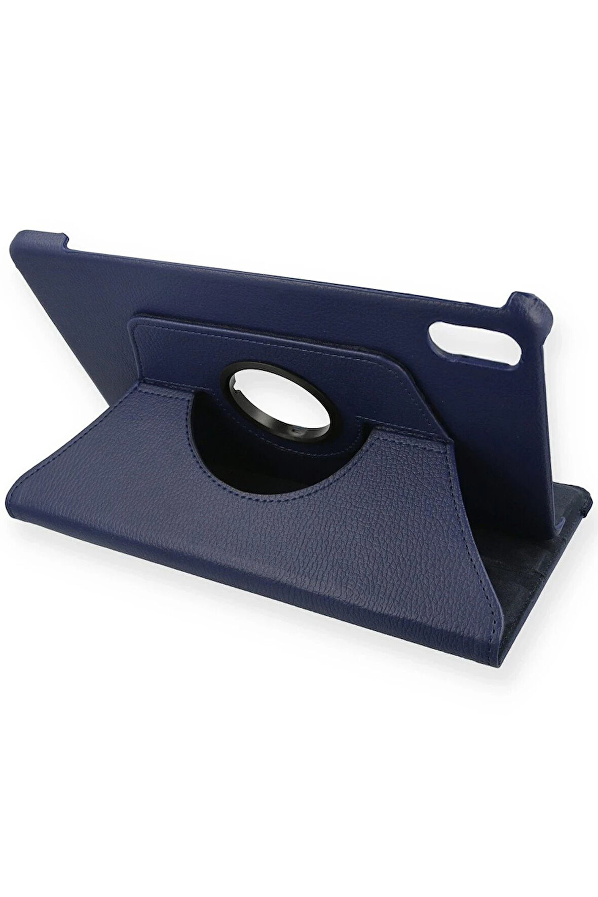 Huawei Honor Pad V9 Kılıf 360 Tablet Deri Kılıf - Lacivert-(5796)
