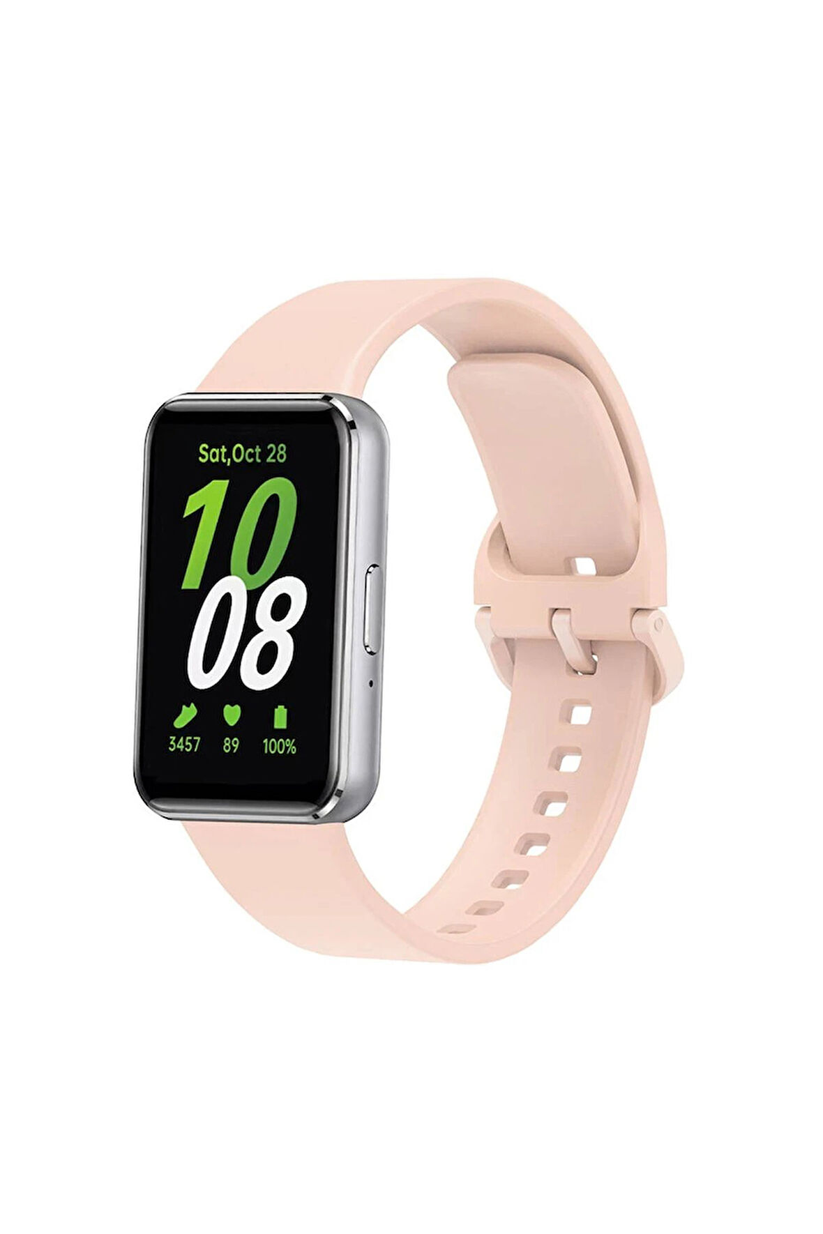 Samsung Galaxy Fit 3 Klasik Kordon - Pudra-(5796)