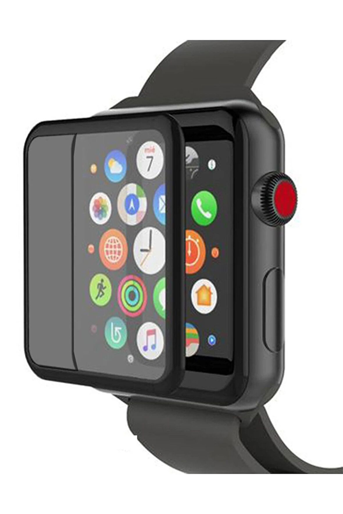 Apple Watch 41mm Mat Polymer Nano Ekran Koruyucu-(5796)