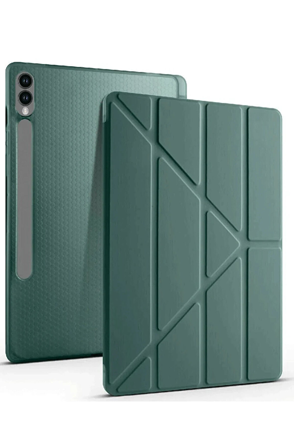 Samsung Galaxy X610 Tab S9 FE Plus 12.4 Kılıf Kalemlikli Mars Tablet Kılıfı - K