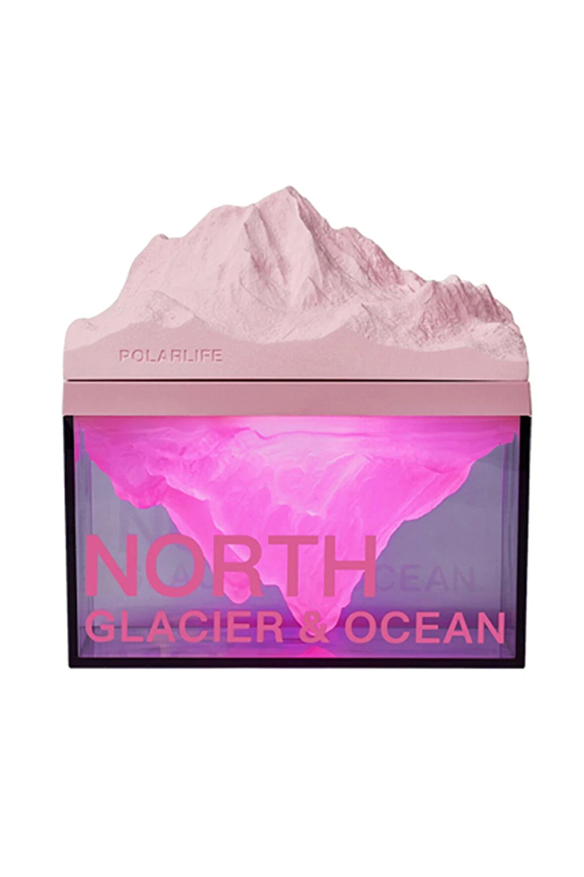 Z4 Kuzey Okyanus Temalı Gece Lambası Özellikli BT Kablosuz Hoparlör - Pembe-(579