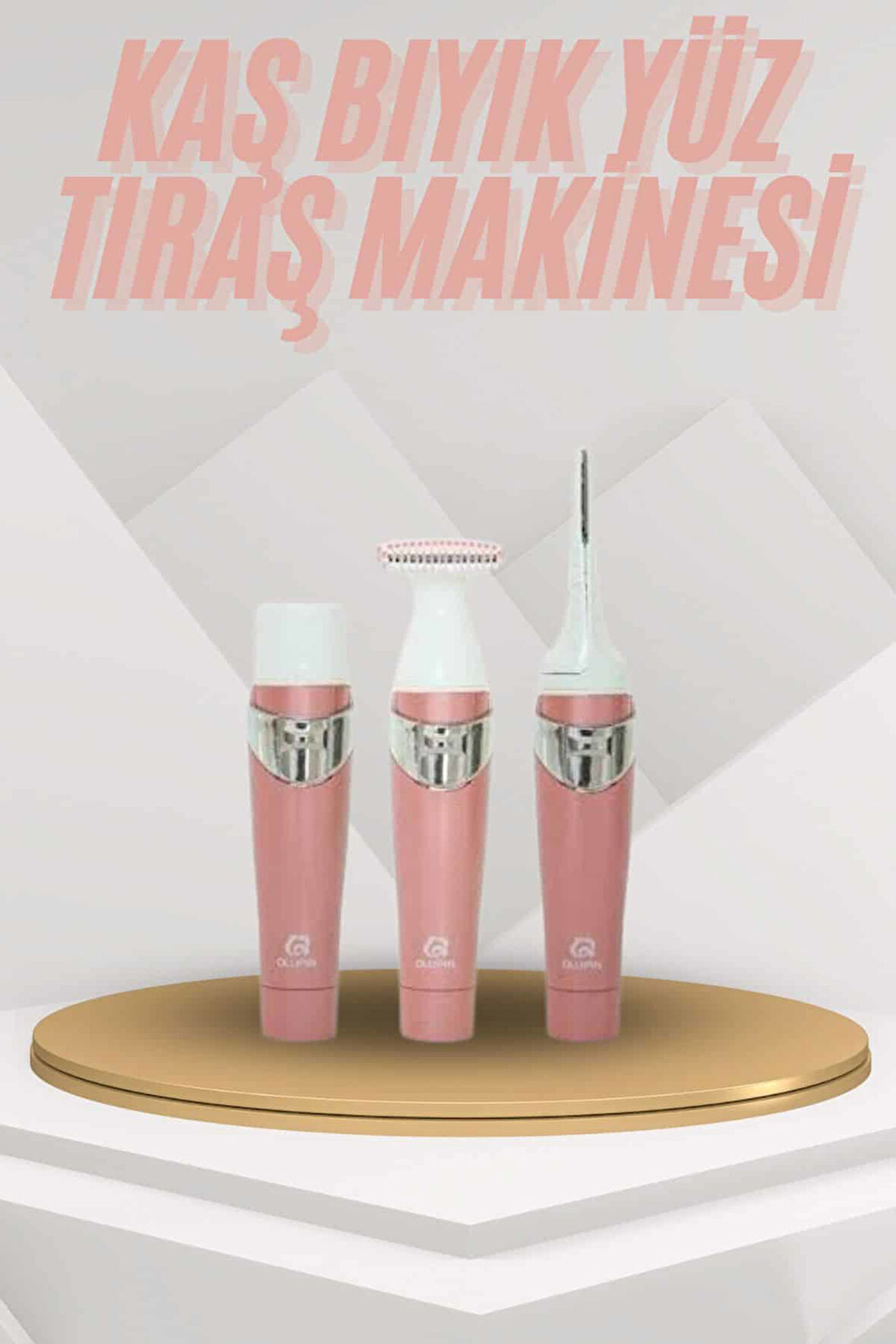 Yüz Kaş ve Tüm Vücut Epilasyon Aleti 3 Başlıklı Hassas Ciltlere Uygun Epilat?