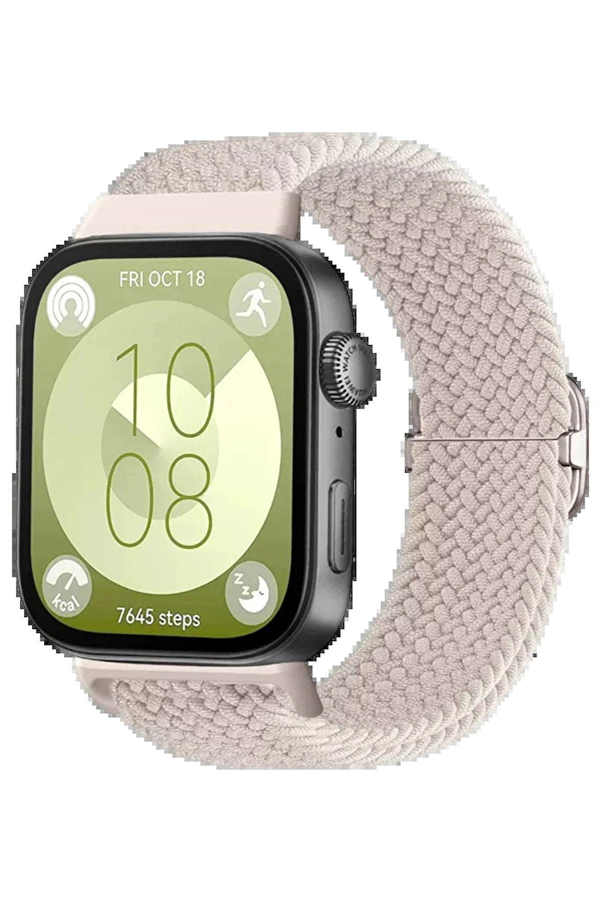 Huawei Fit 4 Star Kordon - Bej-(5796)