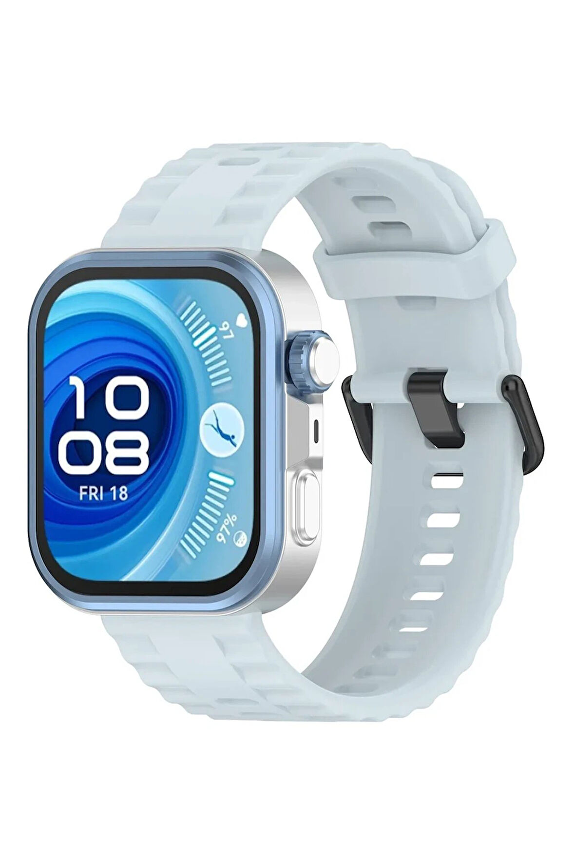 Huawei Watch Fit 3 Klasik Kordon - Açık Mavi-(5796)