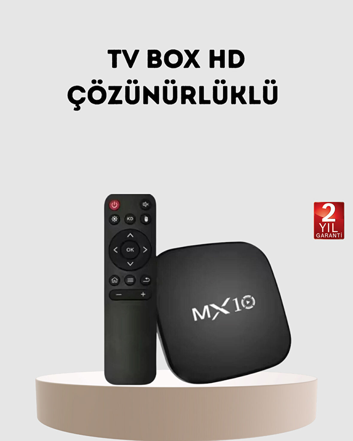 4K Ultra HD TV Kutusu – 8 GB Hafıza Google Asistan Chromecast Dolby Destekli