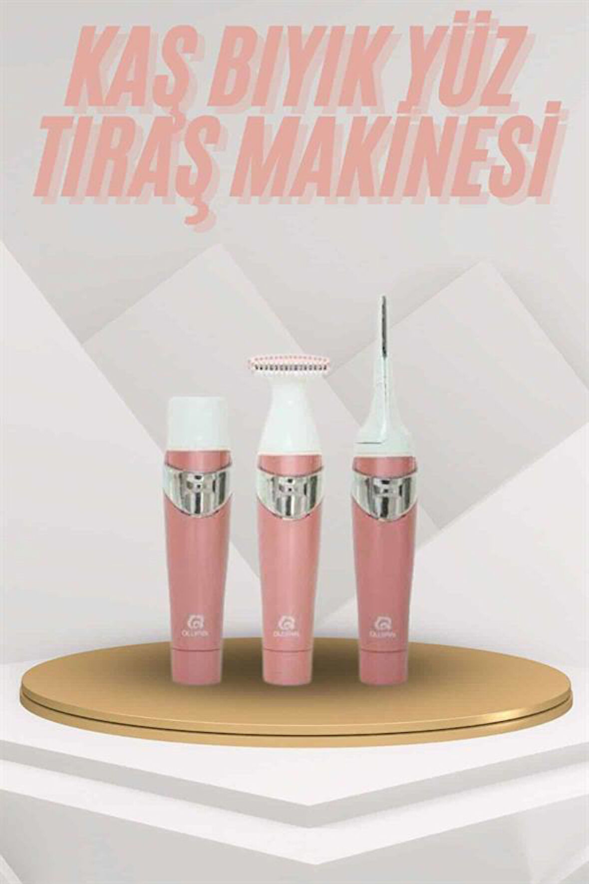 Yüz Kaş ve Tüm Vücut Epilasyon Aleti 3 Başlıklı Hassas Ciltlere Uygun Epilat?