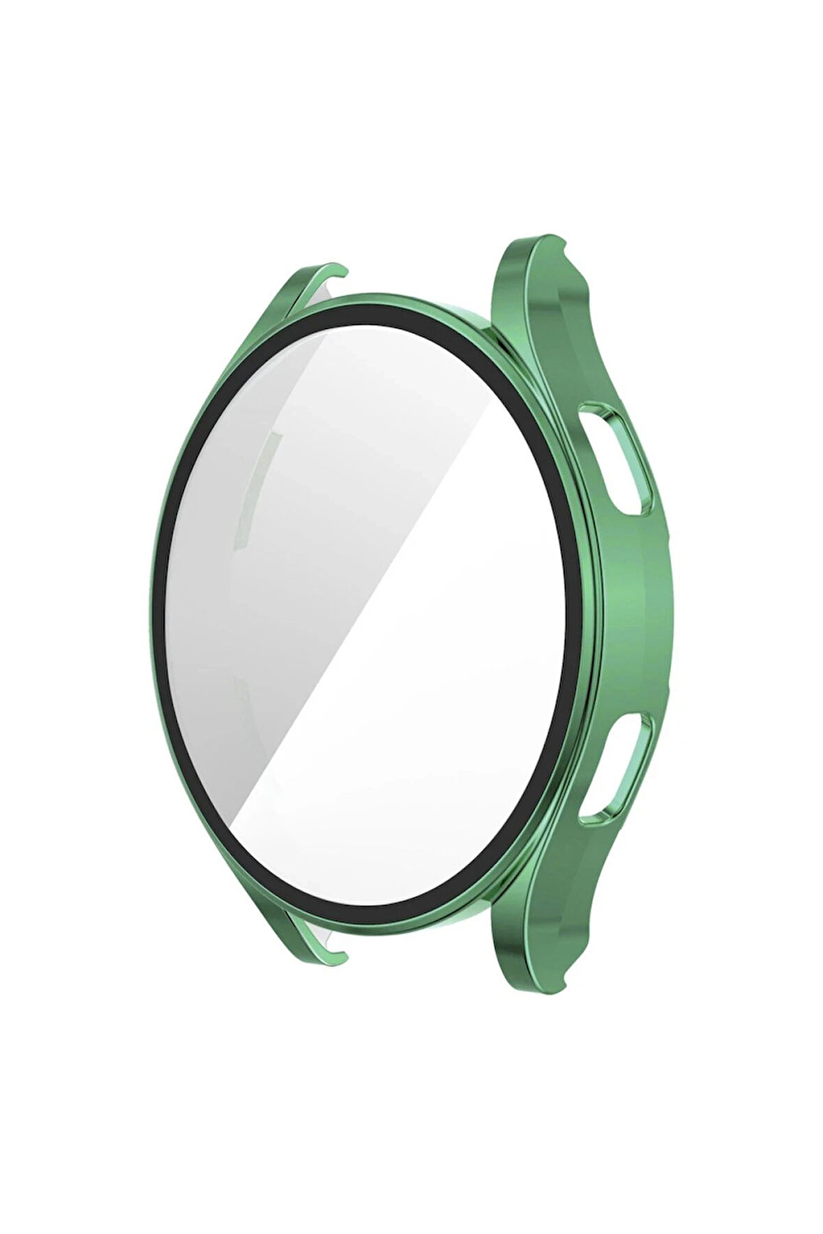 Watch 5 44mm Wall Camlı Kasa Ekran Koruyucu - Koyu Yeşil-(5796)