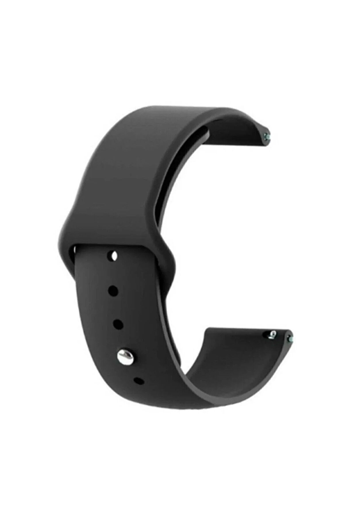 Huawei GT4 41mm 18mm Klasik Kordon - Siyah-(5796)