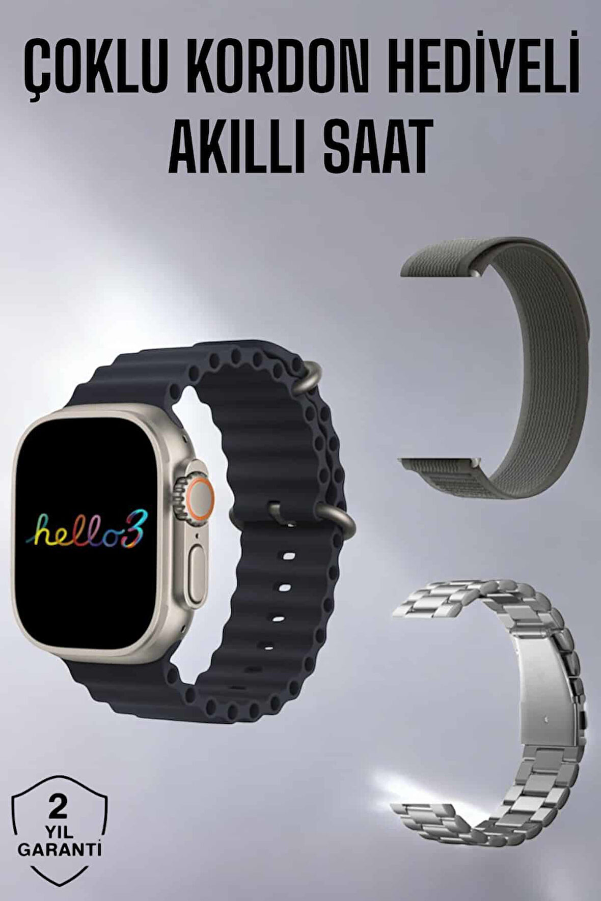 Akıllı Saat Yeni Nesil Bluetooth Bağlantılı Uyku Sağlık Takibi GPS Ve NFC Uyu