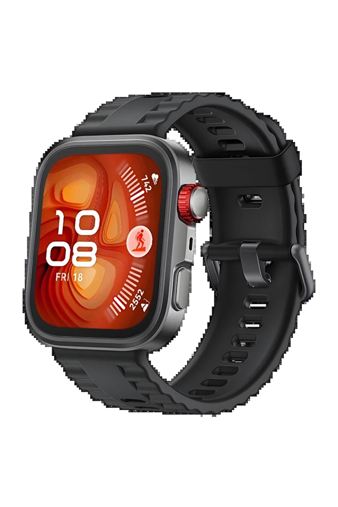 Huawei Fit 4 Nova Silikon Kordon - Siyah-(5796)