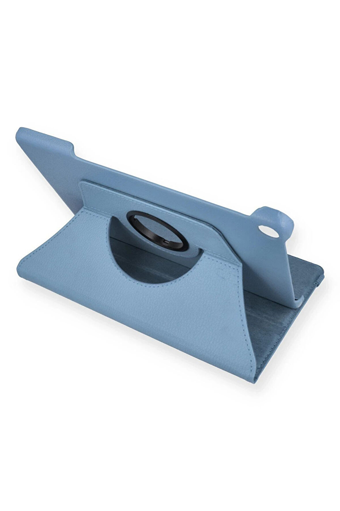 Lenovo Tab M10 TB328FU Kılıf 360 Tablet Deri Kılıf - Turkuaz-(5796)