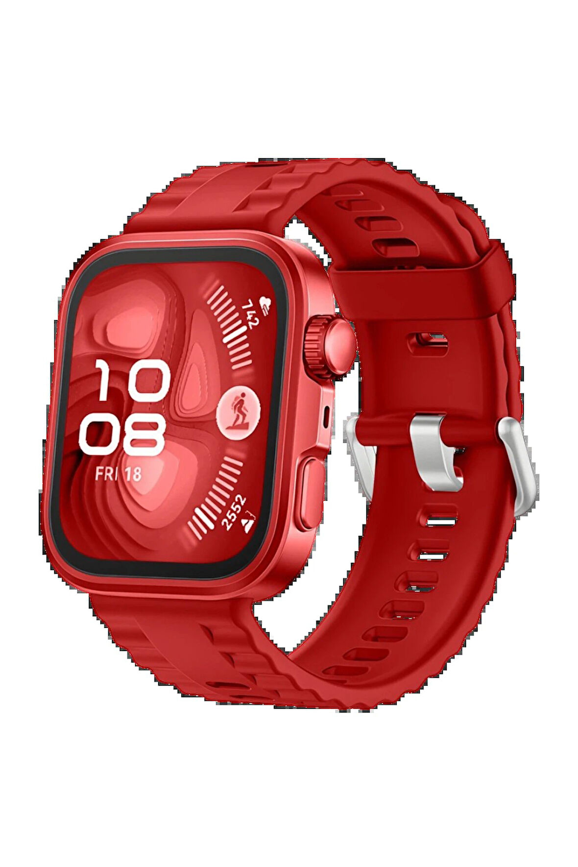 Huawei Fit 4 Nova Silikon Kordon - Kırmızı-(5796)