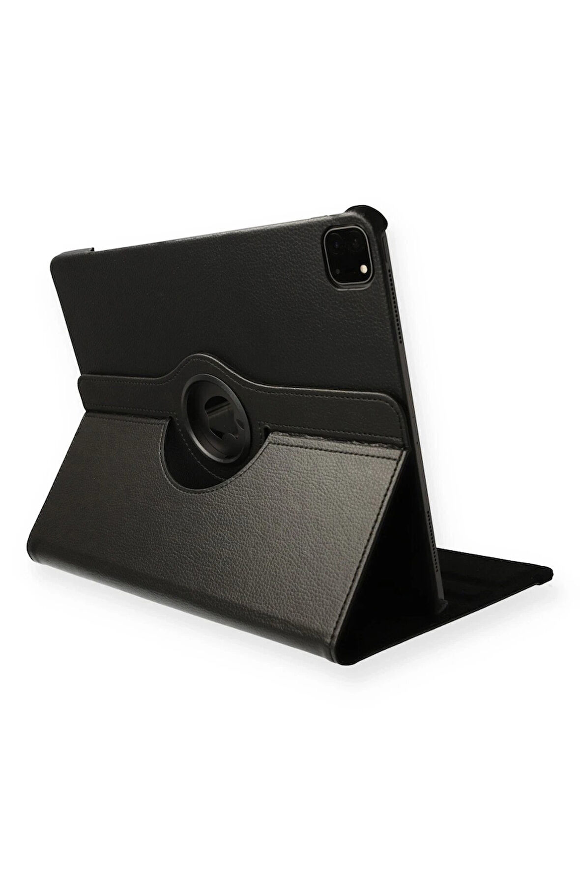 iPad Pro 11 (2020) Kılıf 360 Tablet Deri Kılıf - Siyah-(5796)
