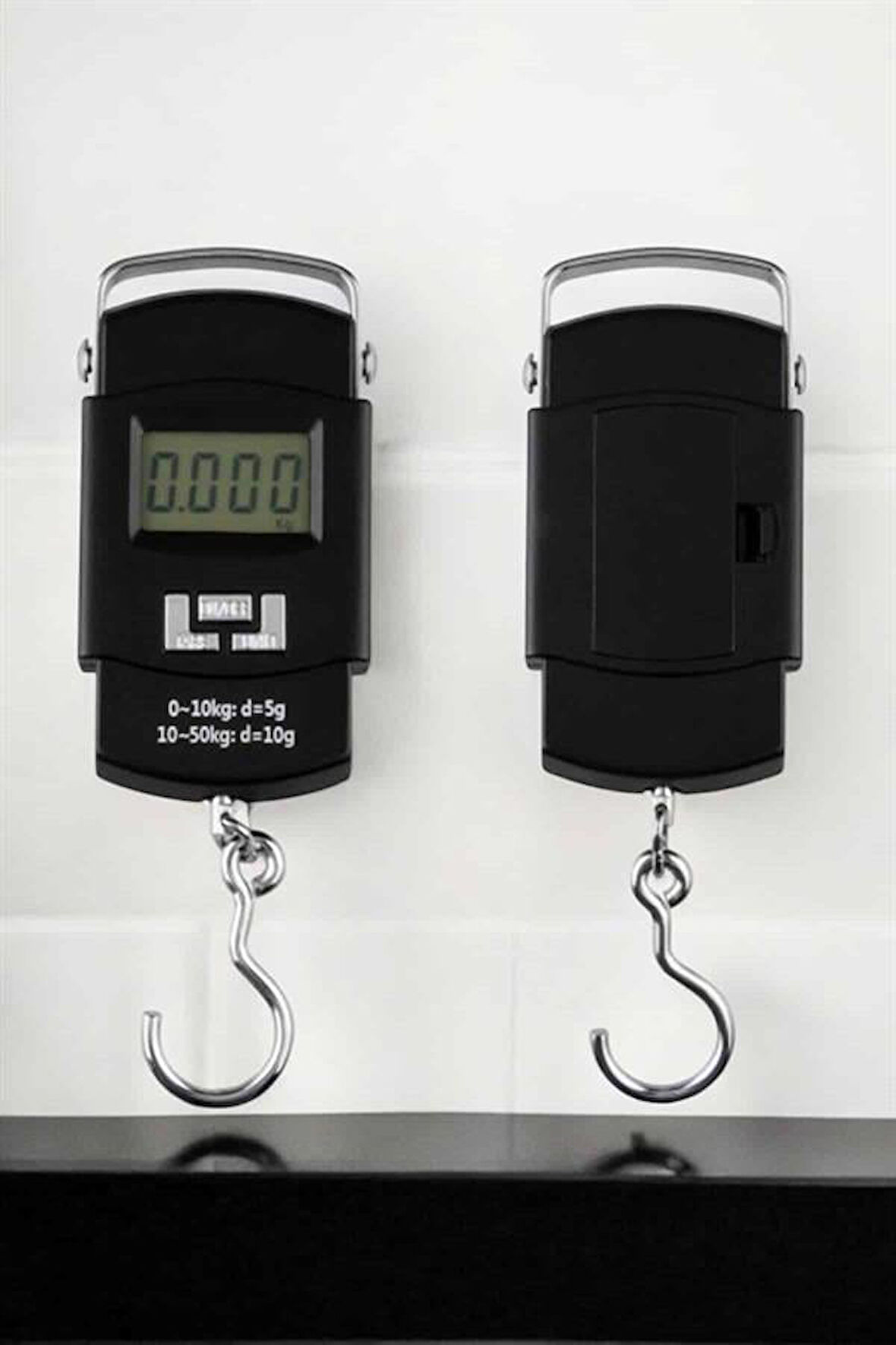 El Terazisi Dijital Göstergeli Pilli 50 Kg Ağırlık Ölçer