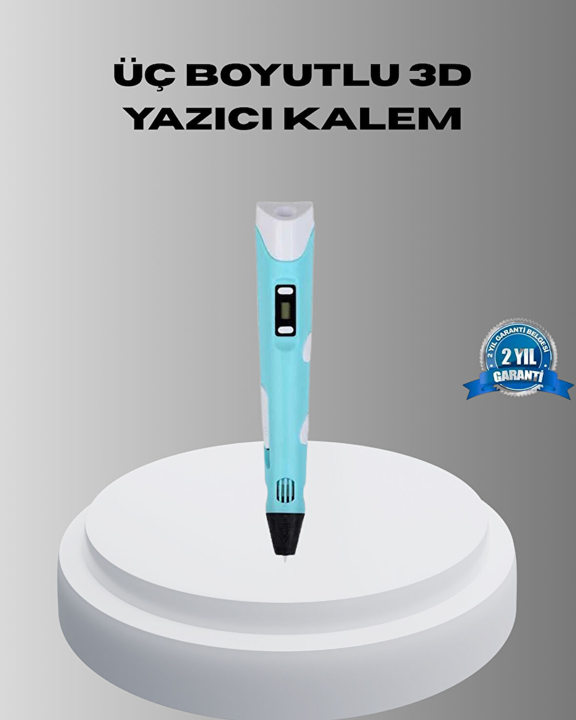 3D Yazıcı Kalem Taşınabilir FDM Teknolojili ve Çok Amaçlı Kullanımlı