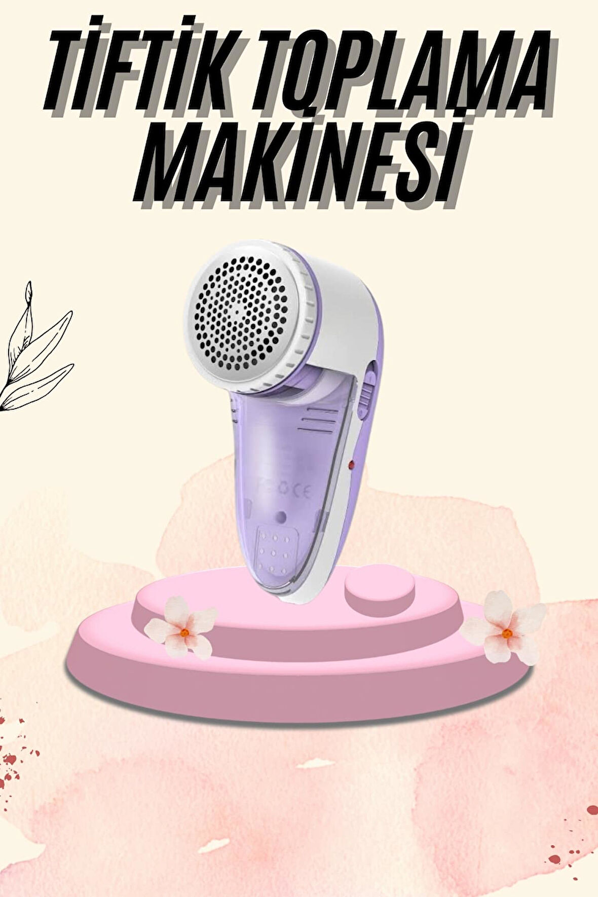 Giysi Tiftik Ve Kazak Tüy Toplama Makinesi Pratik Temizleme Şarjlı