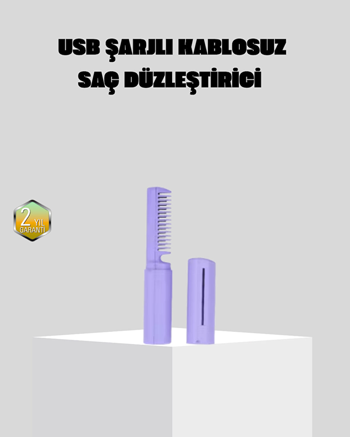 Ayarlanabilir Isı Kontrollü Saç Şekillendirici – İnce ve Kalın Tellere Uyuml