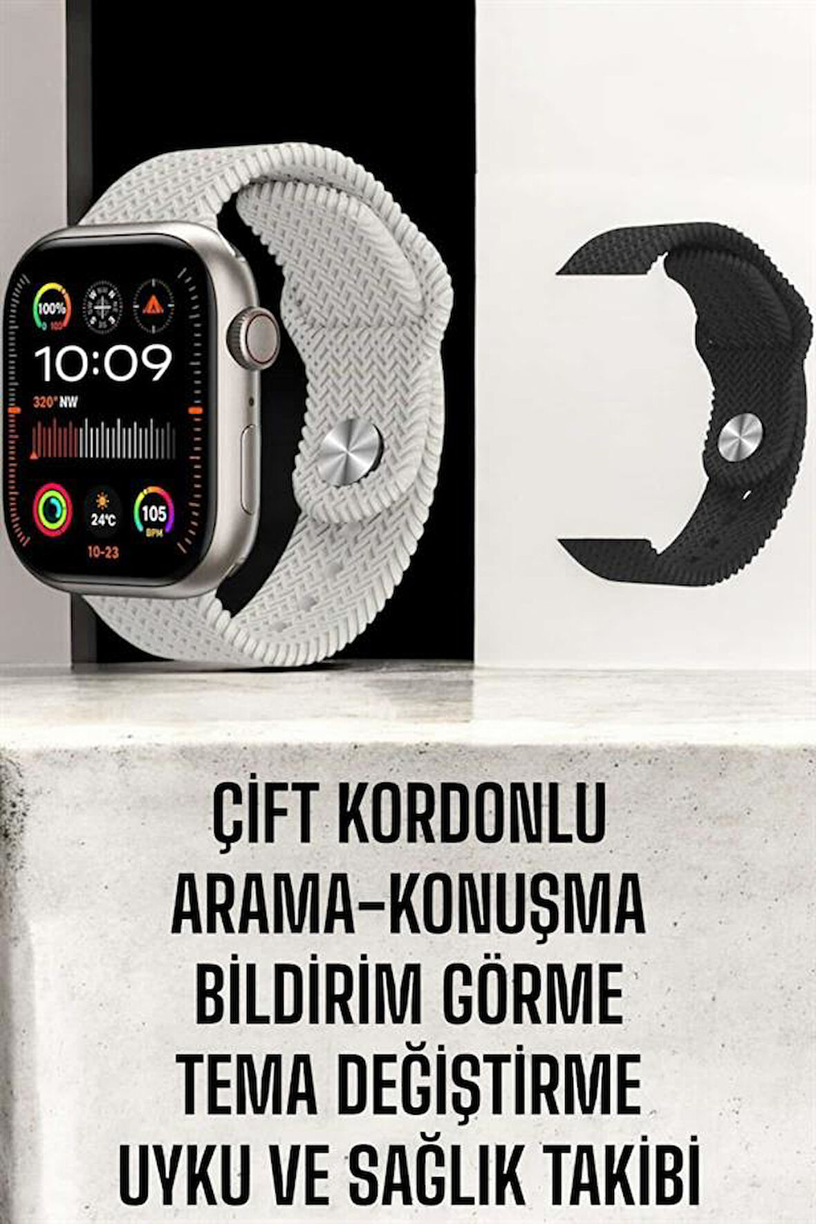 Akıllı Saat Yeni Nesil GPS Özelliği NFC Ve Uyku Takibi