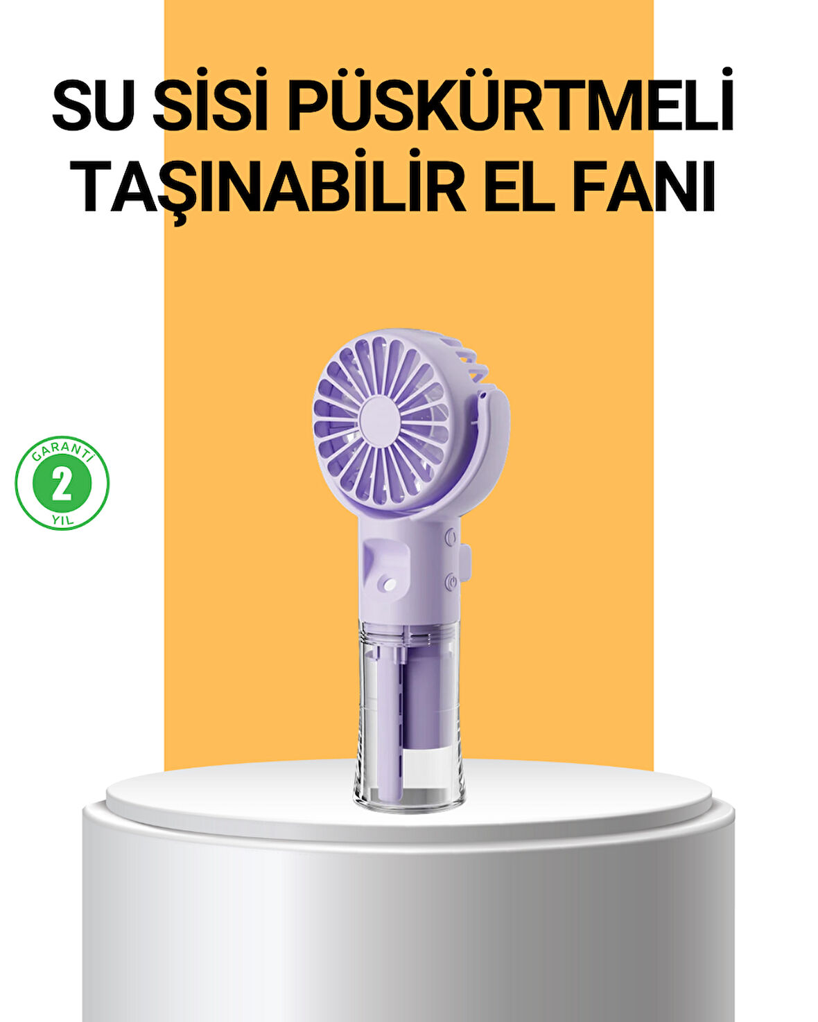 Taşınabilir Şarjlı Su Buharlı Mini Klima Fan