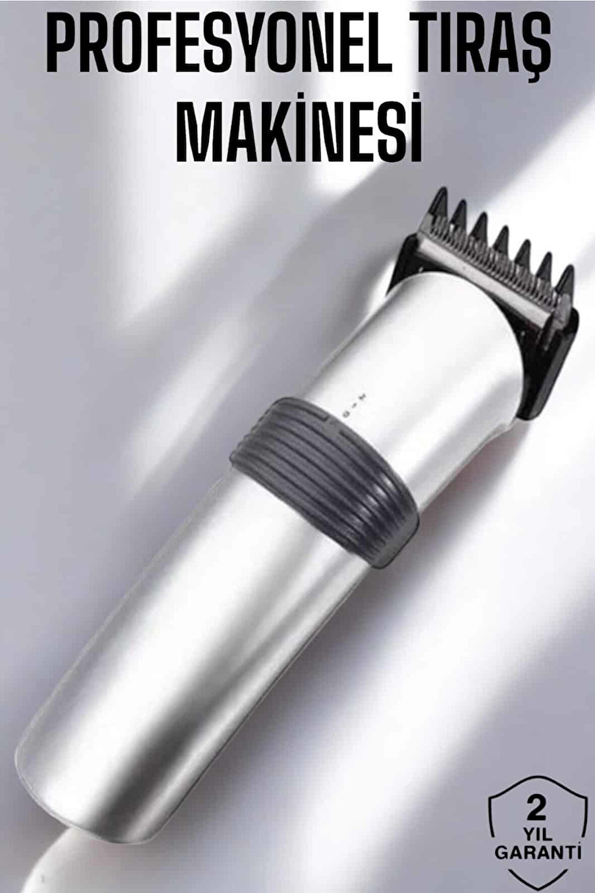 Erkeklere Özel Şarjlı Saç ve Sakal Kesme Tıraş Makinesi Seti