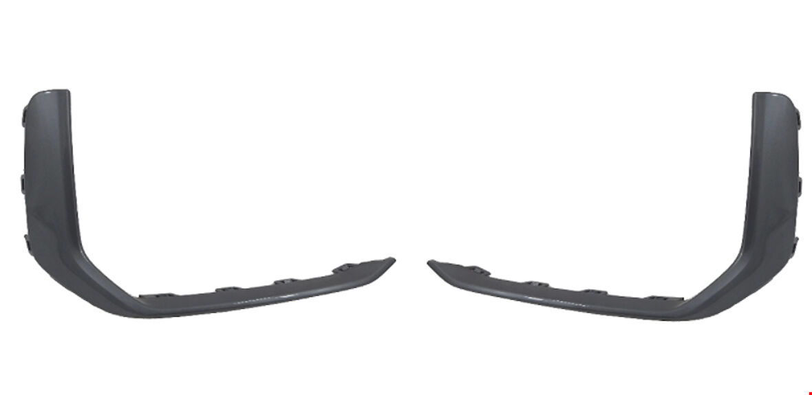 Audi A6 Ön Tampon Kaplaması Sol S-line (Gri) 2020 Sonrası Uyumlu