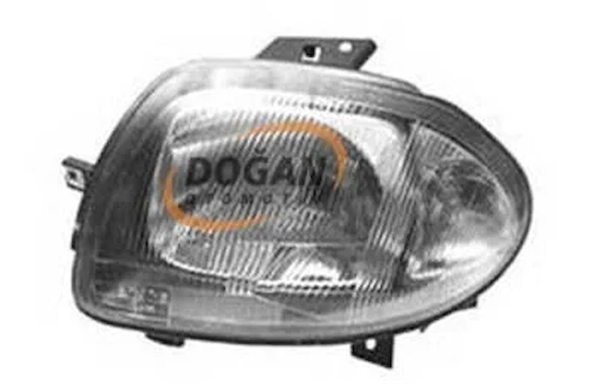 Renault Clio Ön Far Sol 1998 Sonrası Uyumlu