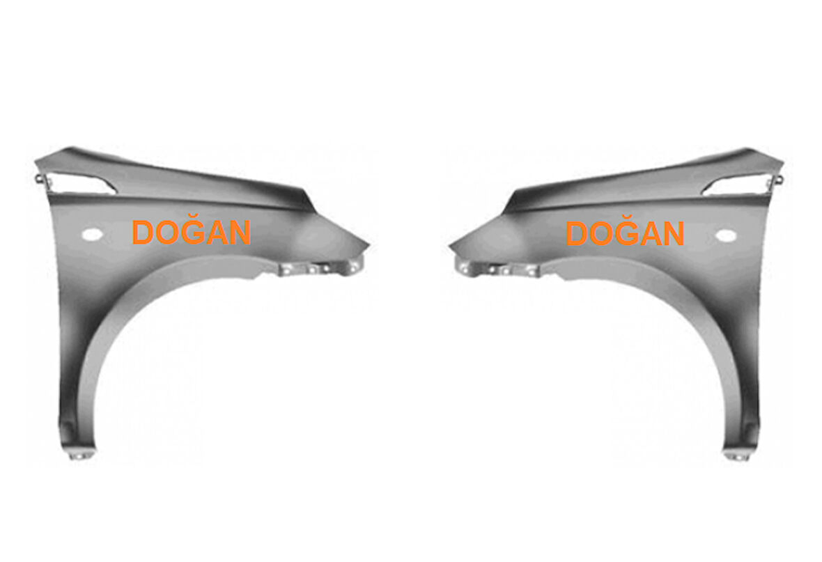 Chevrolet Aveo Ön Çamurluk Sağ Hb Delikli 2009 Sonrası Uyumlu