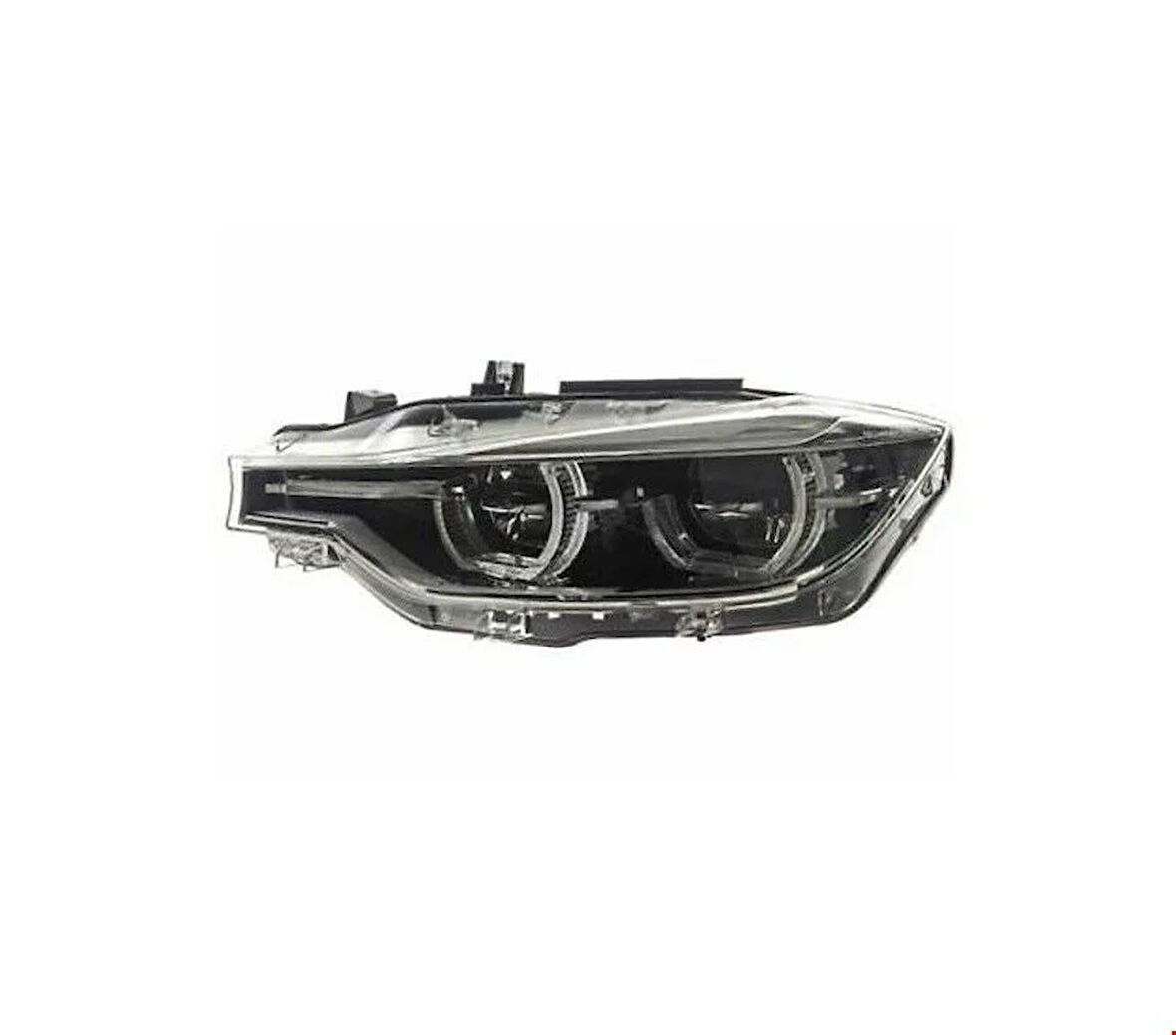 Bmw F30 Ön Far Sol Siyah Yansanayi 2015 Sonrası Uyumlu