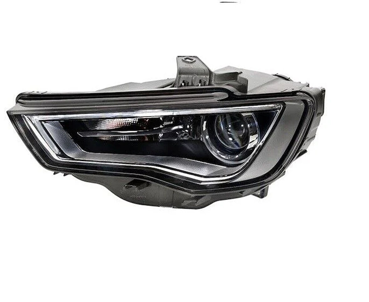Audi A3 Ön Far Komple (ÇIft Beyin Üzerinde) Sol 2013 Sonrası Uyumlu