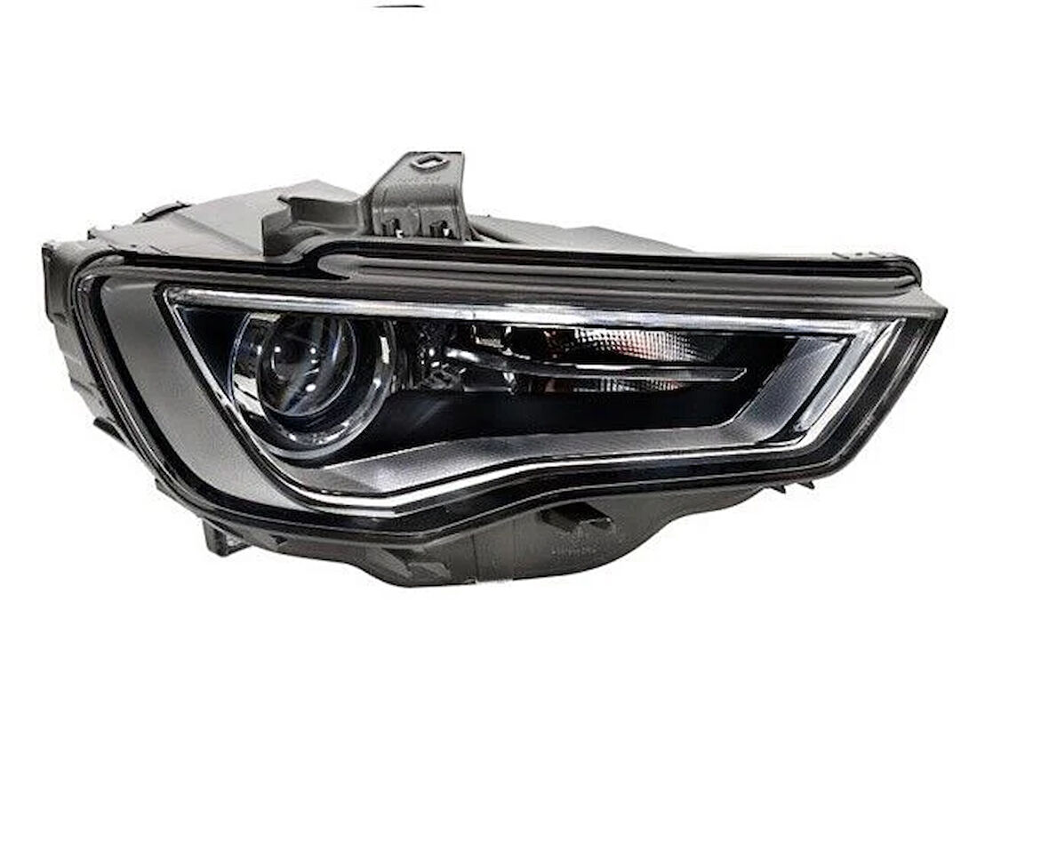 Audi A3 Ön Far Komple (ÇIft Beyin Üzerinde) Sağ 2013 Sonrası Uyumlu