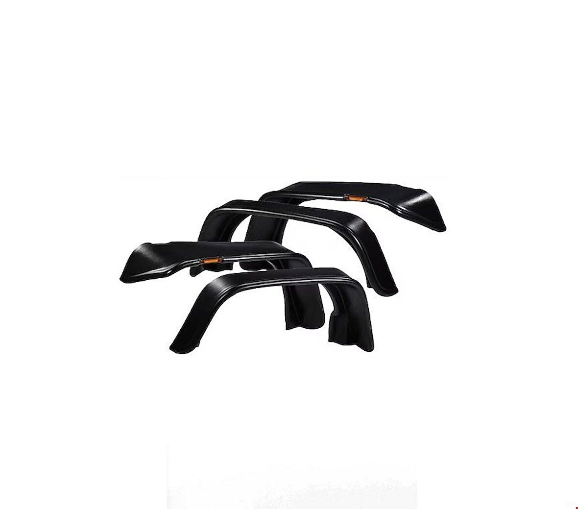 Jeep Wrangler Rubicon Ön Çamurluk Dodik Takımı (Sinyalli) 2020 Sonrası Uyumlu