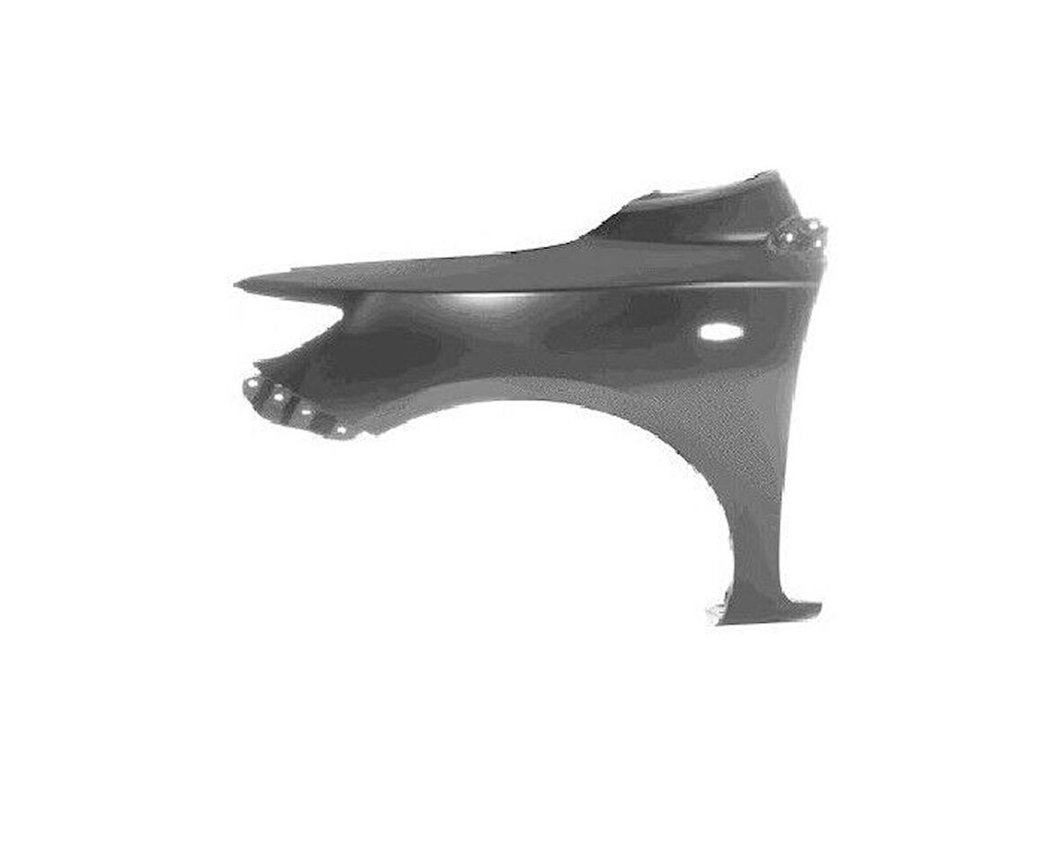 Toyota Corolla Ön Çamurluk Sol (Delikli) 2007 Sonrası Uyumlu