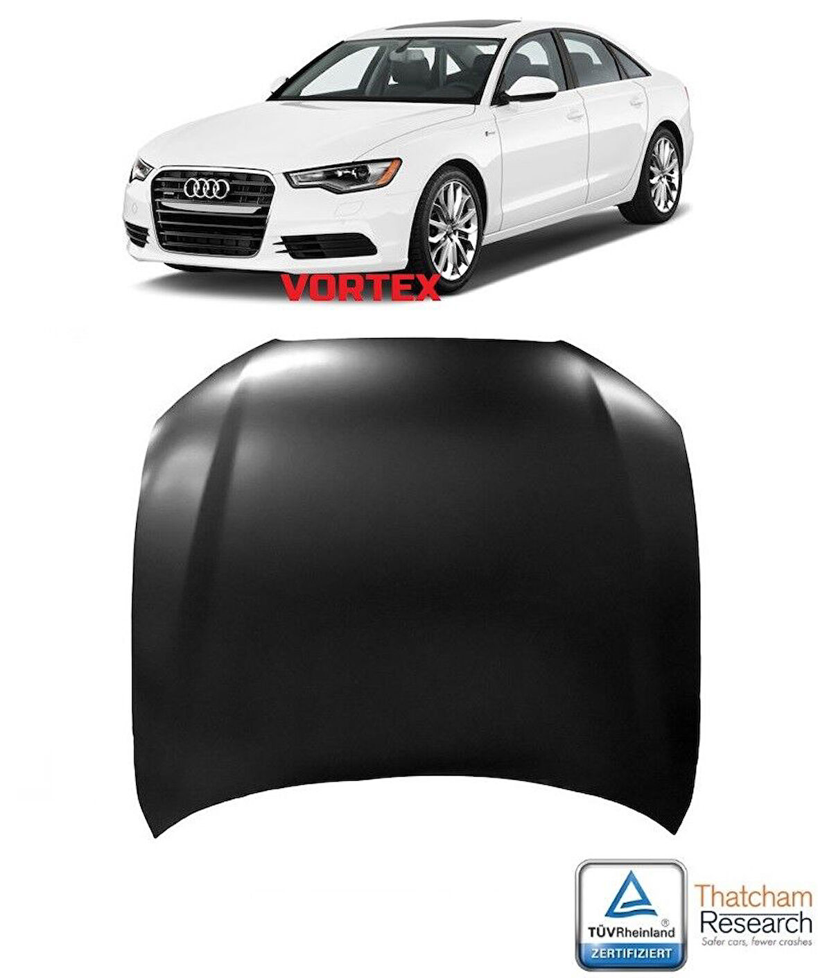 Audi A6 Motor Kaputu (Alüminyum Tongyang) 2013 Sonrası Uyumlu