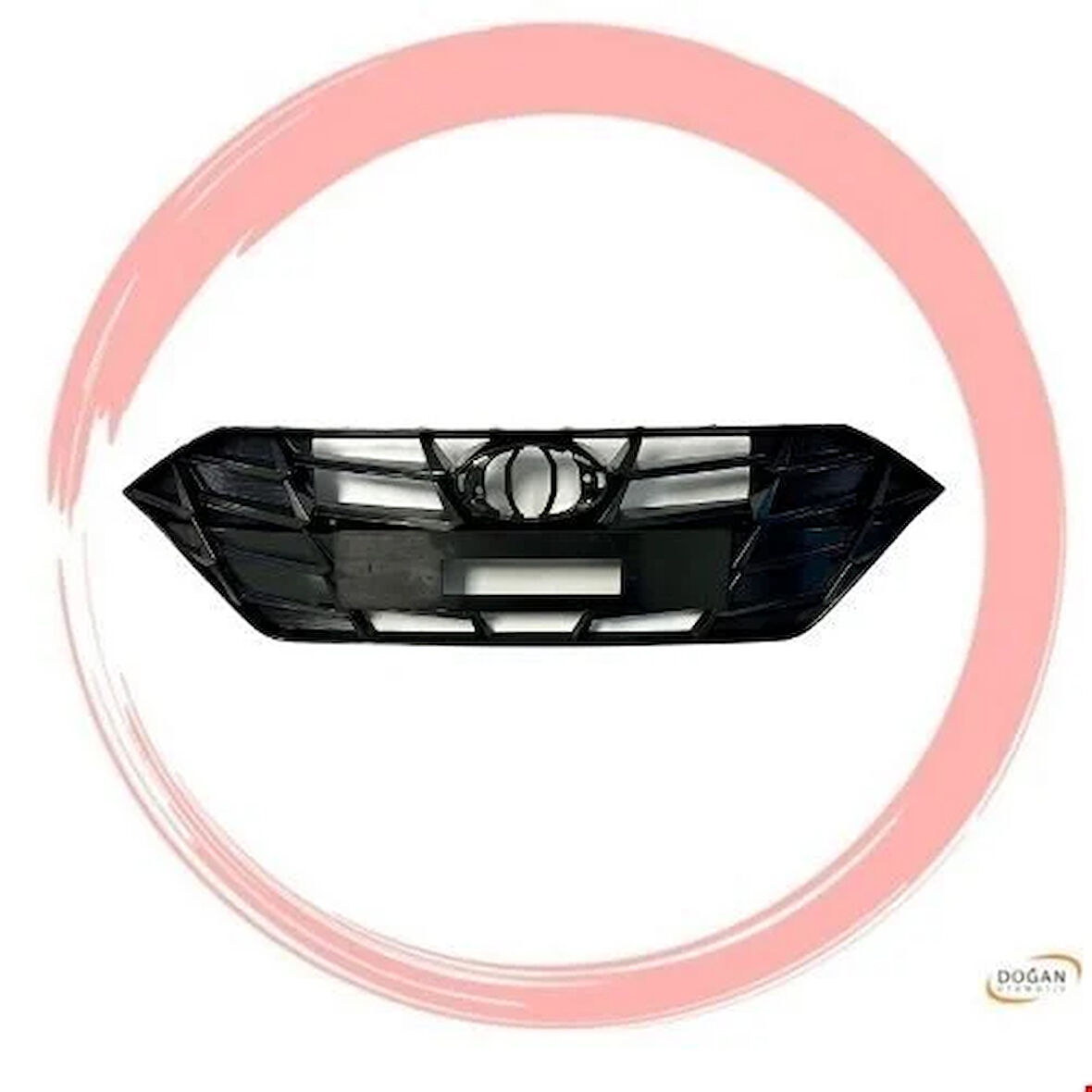 Hyundai I20 Ön Panjur Desenli Siyah 2021 Sonrası Uyumlu