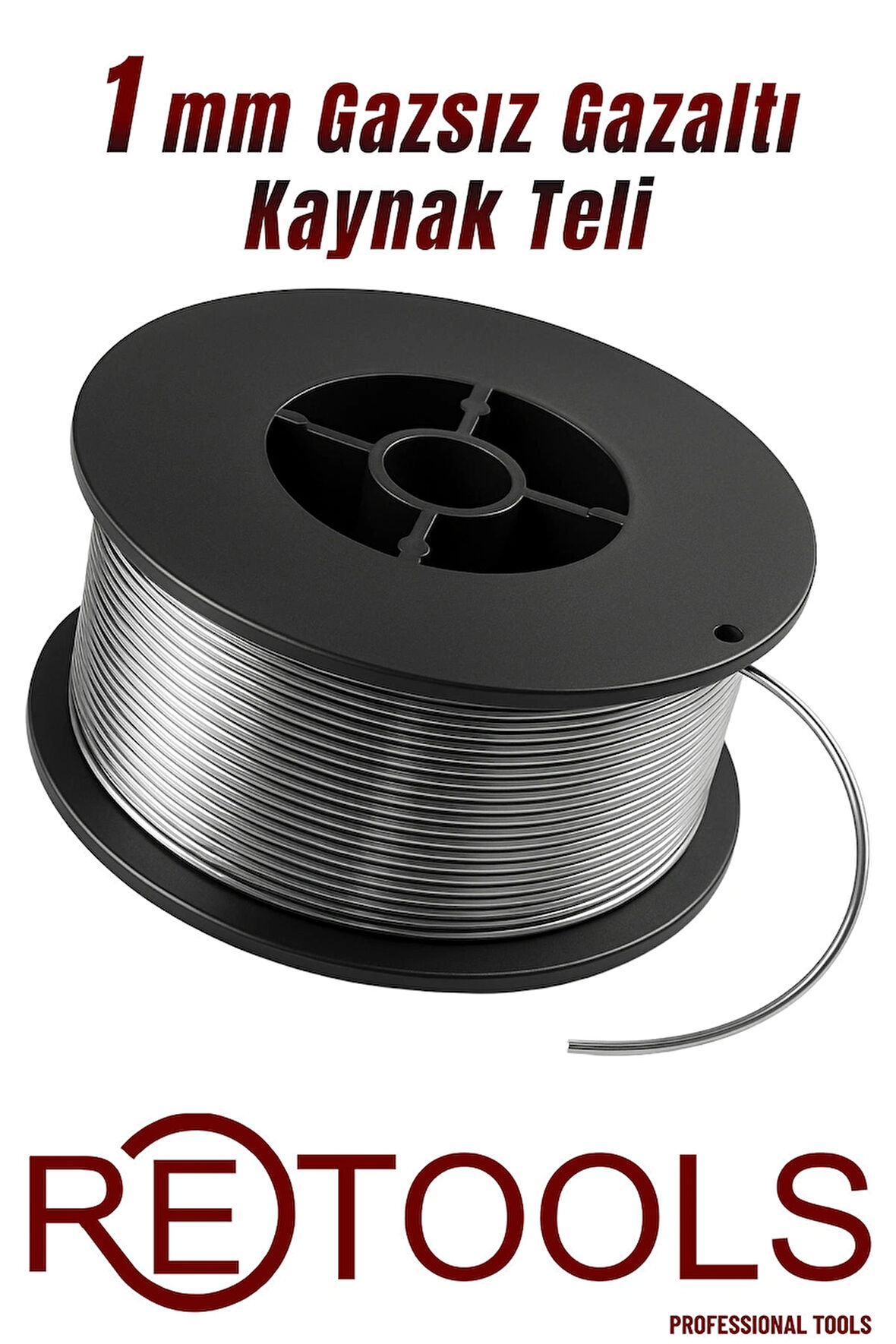 GAZSIZ GAZALTI KAYNAK MAKİNESİ TELİ 1 MM 1KG