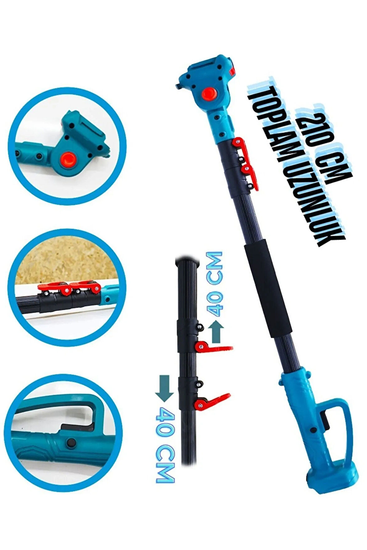 RETOOLS TELESKOPİK UZATMA KOLU 210 CM