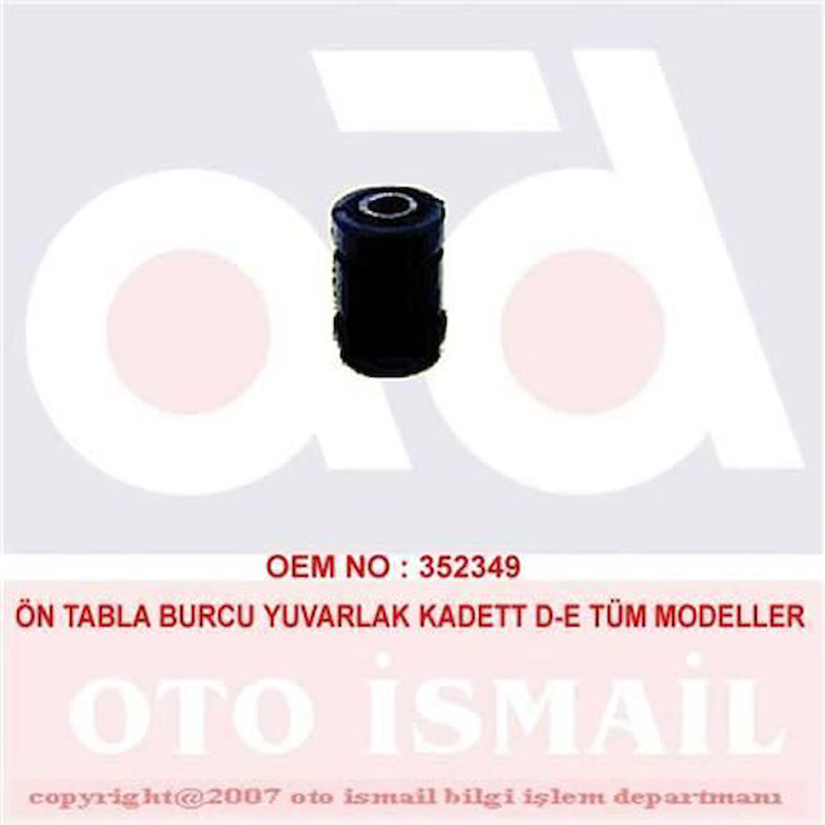 DOĞRU 631 Opel Kadett E-D Ön Tabla Burcu Yuvarlak 