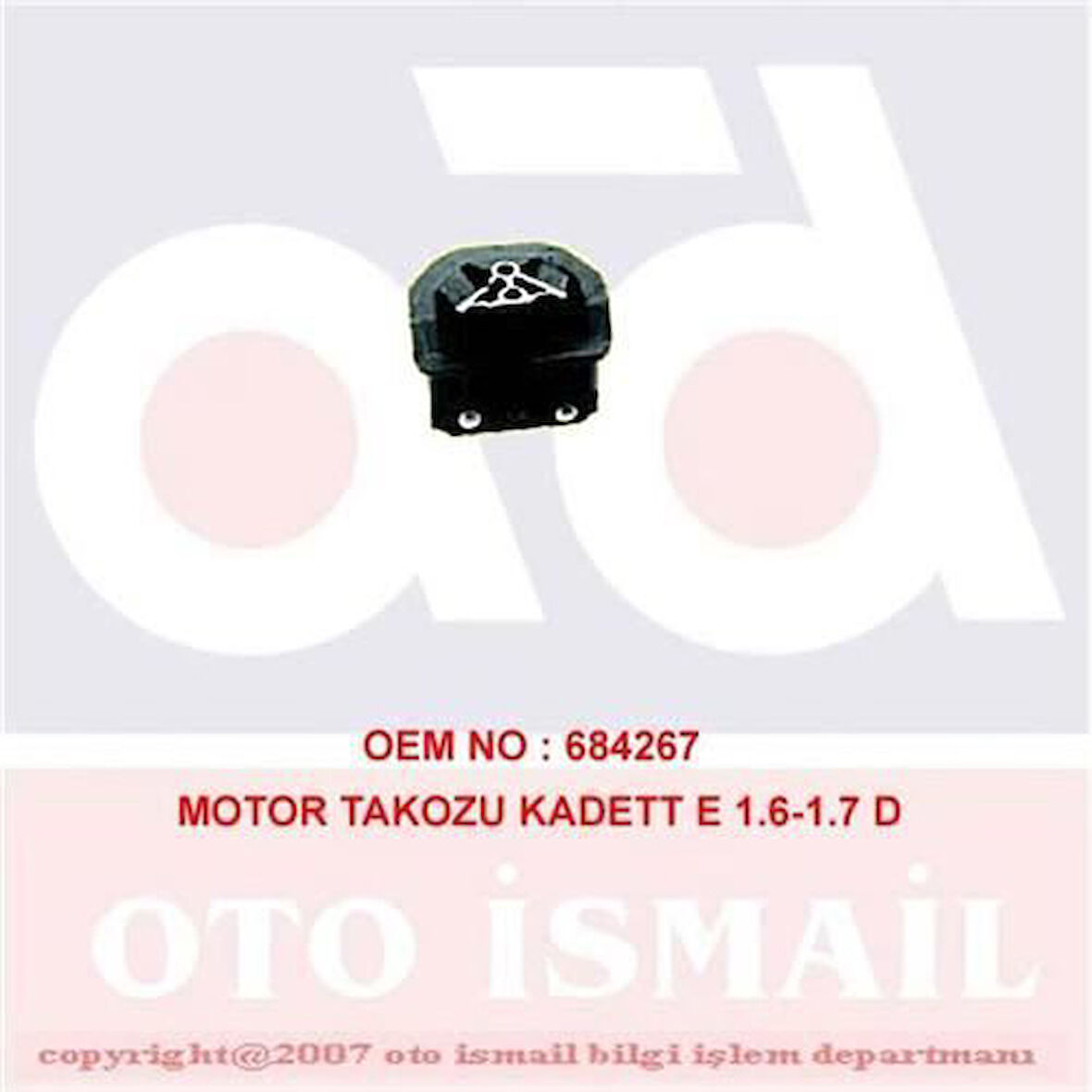 DOĞRU 649 Motor Takozu Kadett E 684267