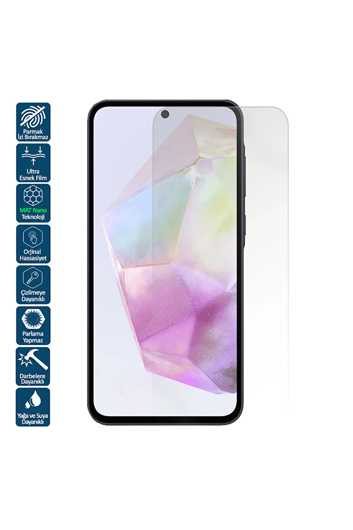 Samsung Galaxy A35 Uyumlu Mat Ekran Koruyucu Film