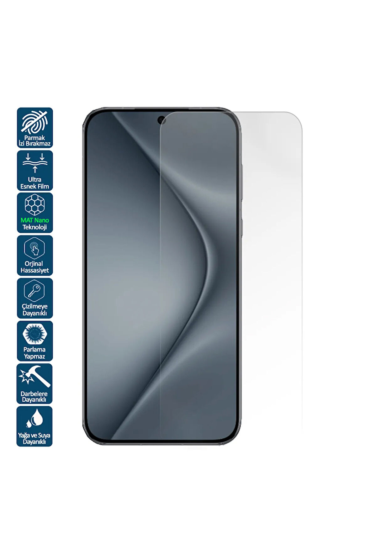 Xiaomi Mi Note 10 Lite Mat Ekran Koruyucu Film
