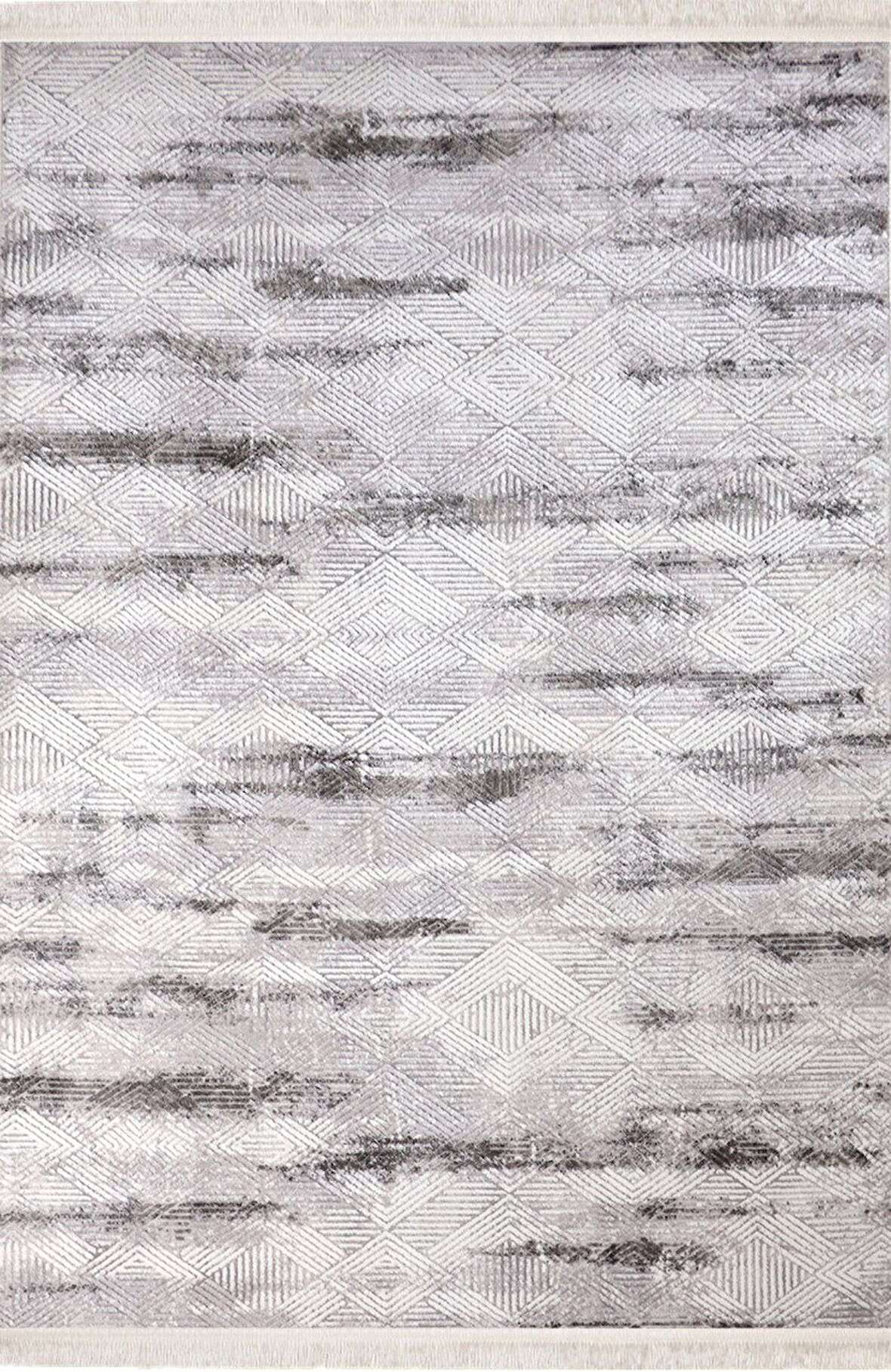 Nexus Halı Diana 258 Gri Akrilik Yumuşak Silinebilir Keçeleşmez Leke Tutmaz Modern Halı