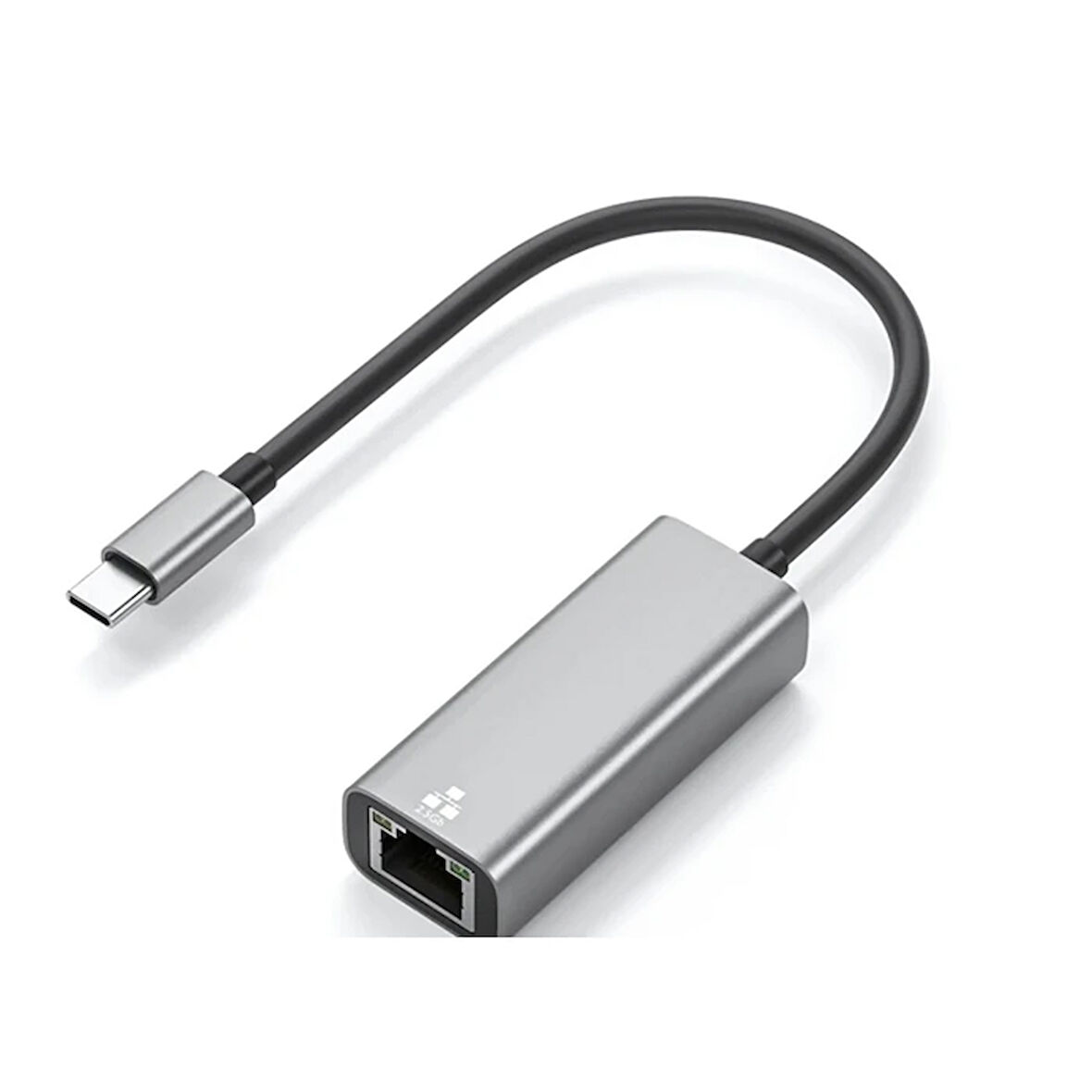 Type-C to 2.5G Gigabit Ethernet Dönüştürücü Adaptör (Siyah)