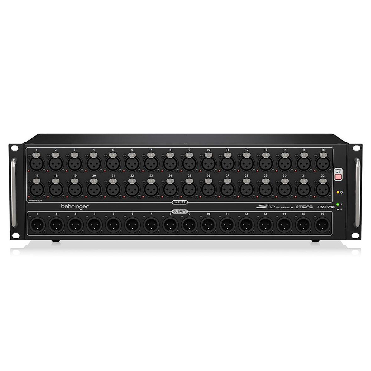 Behringer S32 Digital Snake I/O Box Rack Tipi Mixer Stage Box